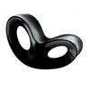 Magis - Voido - Berceuse/rocking chair - noir/brillant/Seulement pour le domaine intérieur !
