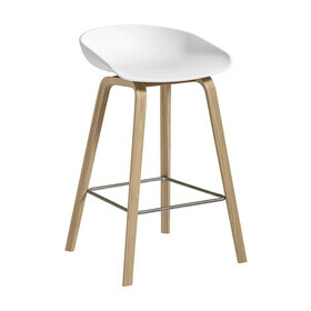 HAY - AAS 32 2.0 Bar Stool Low Lacquered Oak