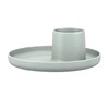 Vitra - O-Tidy Container with tray - sky grey/container Ø7.5cm/H 8cm/Ø 22cm