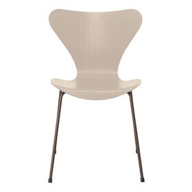 Fritz Hansen - Serie 7™ Stuhl gefärbte Esche Braun Bronze