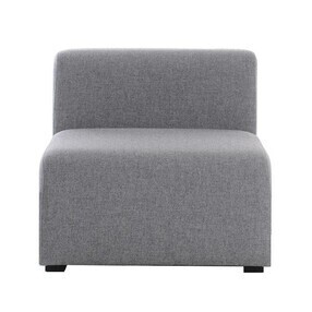 HAY - Mags Sofa-Modul Mitte schmal 74,5x95,5cm