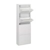 Jan Kurtz - Double Berry 4 Shoe Cabinet - white/50x150x22cm/for approx. 16 pair shoes