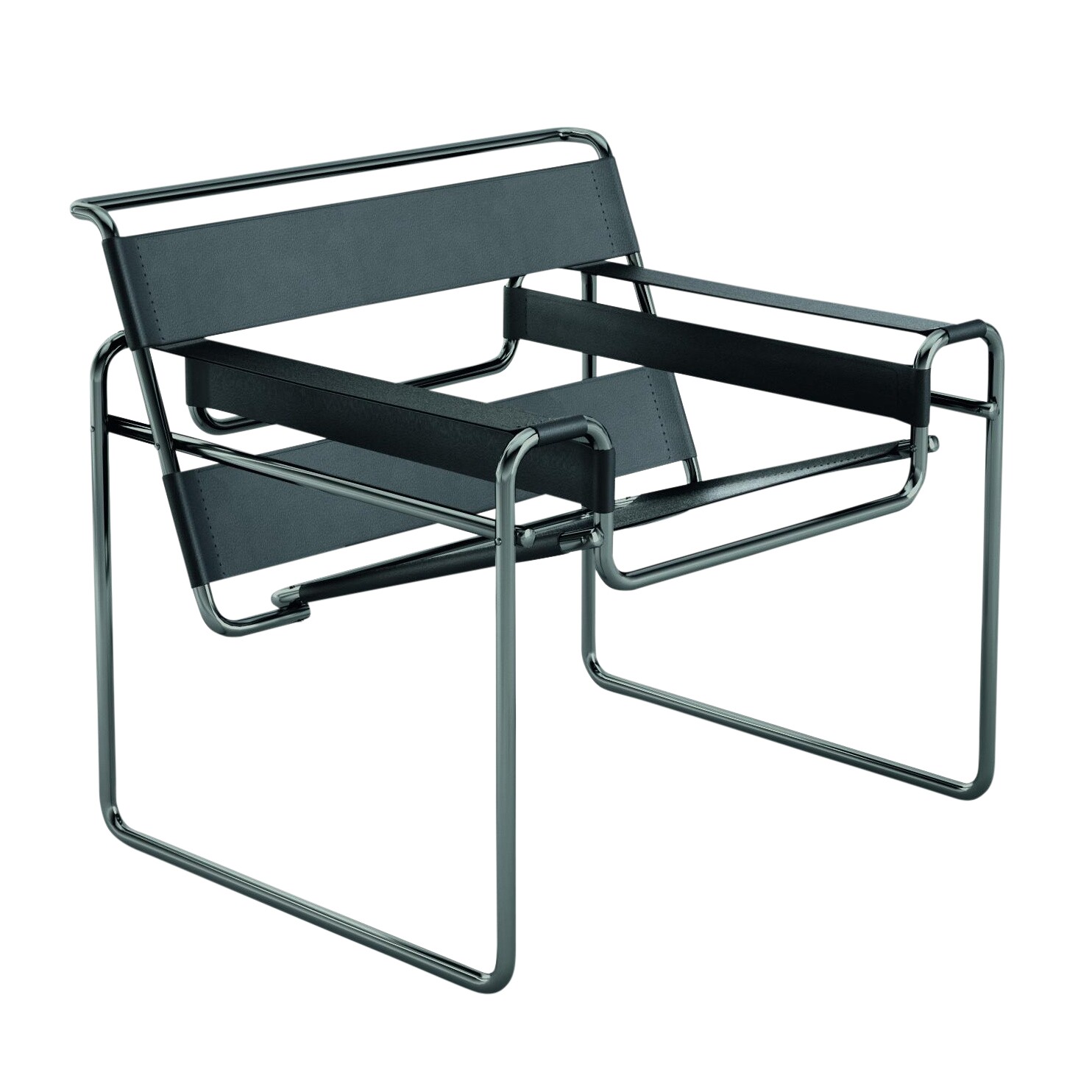Knoll International Limited Edition Wassily Easy Chair Ambientedirect
