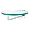 Schönbuch - Frisbi - Patère murale - transparent/Vêtements tige chrome