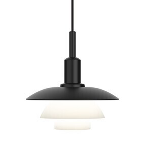 Louis Poulsen - Suspension PH 3/3 verre opale et métal