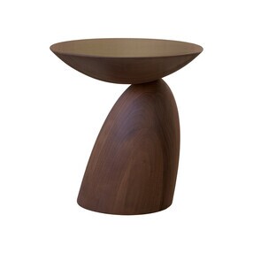 Eero Aarnio Originals - Wooden Parabel Beistelltisch H 47cm