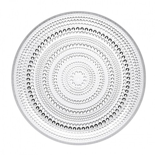 iittala - Kastehelmi Teller  - transparent/Ø24.8cm