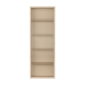 Ferm Living - Haze Wandschrank geriffeltes Glas 35x100cm