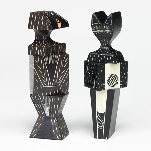 WoodenDolls Cat&Dog（ウッデンドールキャット&ドッグ）/Vitra