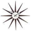 Vitra - Sunburst Clock Nelson Wanduhr - nussbaum/Ø47cm