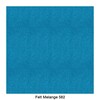 Softline - Drum Stool / Side Table M - turquoise/Felt fabric 582/H 40cm / Ø 45cm
