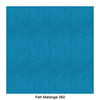 Softline - Drum Stool / Side Table M - turquoise/Felt fabric 582/H 40cm / Ø 45cm