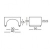 Magis - Me Too Eur Modul B - terrakotta/polyethylene/H x B x T: 23.5 x 40 x 30cm
