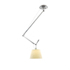 Artemide - Tolomeo Sospensione Decentrata - Plafonnier - aluminium/abat-jour parchemin/Ø32cm/PxH 154x80cm
