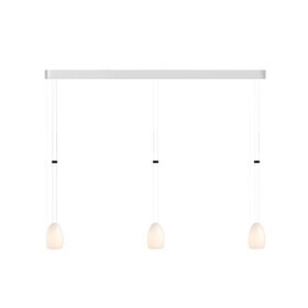 GRAU - Oh Trace Trio LED Pendelleuchte