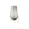 Menu - Menu Échasse Vase S - rauchgrau/H: 28cm x Ø 15cm