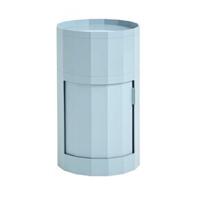HAY - Facet Container hoch mit Füßen und Rollen