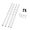 Richard Lampert - Eiermann Table Height Adjustment Set  - white/max. 35cm