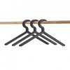 Woud - Illusion Hanger Set Of 3 150101 - black/LxWxH 42.5x7.5x23.3cm