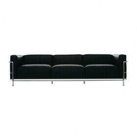 Cassina - LC3 Fauteuil Grand Confort grand modèle trois places