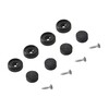 Vitra - Vitra - Set viltgeleiders DAW/DSW/DKW - zwart/4 stuks