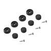 Vitra - Vitra Felt Glider DAW/DSW/DKW - black/4 pieces