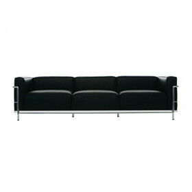 Cassina - LC3 Fauteuil Grand Confort grand modèle trois places