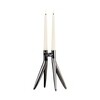 Kartell - Abbracciaio kaarsenhouder - grey metallic/glanzend