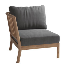 Fritz Hansen - Skagerak Tradition Outdoor Sofa End Module