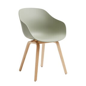 HAY - Chaise avec accoudoirs About a Chair AAC 222 chêne laqué