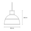 Muuto - Unfold - Suspension - dessin au trait