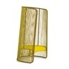 Moroso - Husk L Armchair - gold/yellow/handwoven/levelling glides made of polypropylene/100x140x70cm/frame steel lacquered
