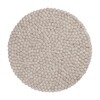 myfelt - Béla - Coussin de Siège Ø36cm - clair gris