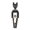 Vitra - Wooden Doll Cat large - black/white/hand-painted/LxWxH 11x8.6x39.3cm