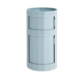 HAY - Facet container 110 met voeten en wielen