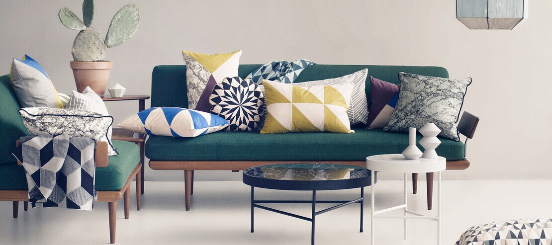 Hersteller Ferm Living Geometry Kissen