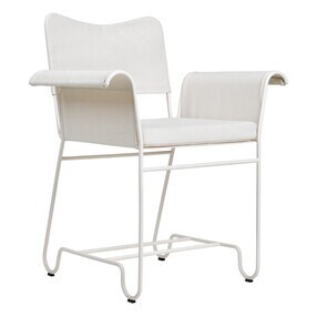 Gubi - Tropique Outdoor Dining Chair Frame White