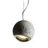 Tecnolumen - Trabant 1 - Suspension - gris/béton/lentille clair/lens excentric/Ø 16,0 cm