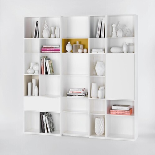 Piure - Nex Pur - Etagère avec tiroir 70x211.5x36cm