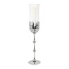 Rosendahl Design Group - Bjørn Wiinblad - Windlicht H 60cm - transparant/chroom/H 60cm/Ø 10.3cm