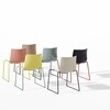 Arper - Catifa 46 0278 Chair Unicoloured Skids Black