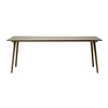 &tradition - In Between SK5 Dining Table - smoked stained oak/LxWxH 200x90x74cm