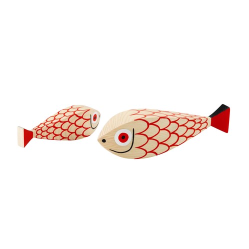 Vitra - Mother Fish and Child - Poupées en bois