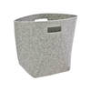 Hey-Sign - Hey-Sign Felt Wastebasket S - light grey/35x23x33cm