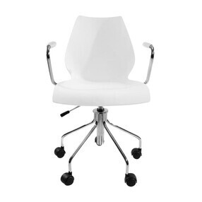Kartell - Maui Bürostuhl mit Armlehnen
