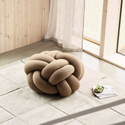 Design House Stockholm Knot XL Floor Cushion Pouffe AmbienteDirect