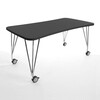 Kartell - Max Table With Wheels 160x80cm
