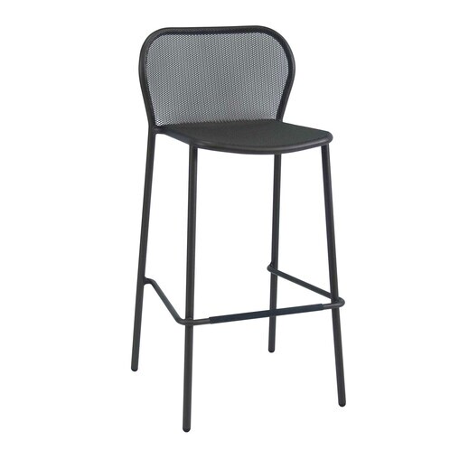 emu - Darwin Barhocker 75cm - antikeisen/pulverbeschichtet/BxHxT 50x103x51cm