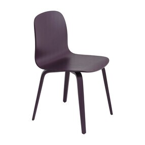 Muuto - Visu Stuhl mit Holzgestell