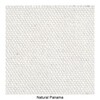 Gervasoni - Gray 09 - Schommelstoel - notenhout/polster naturel/stof: Natural Panama/76x110x106cm lxbxh